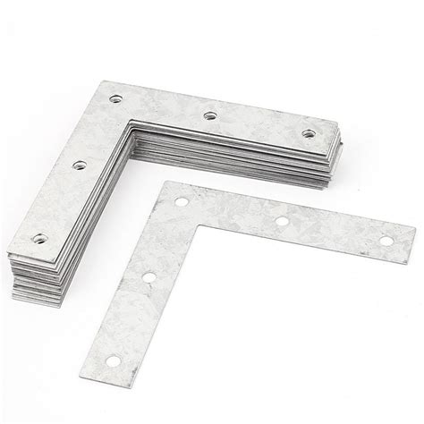 flat l shaped metal bracket|flat metal brackets home depot.